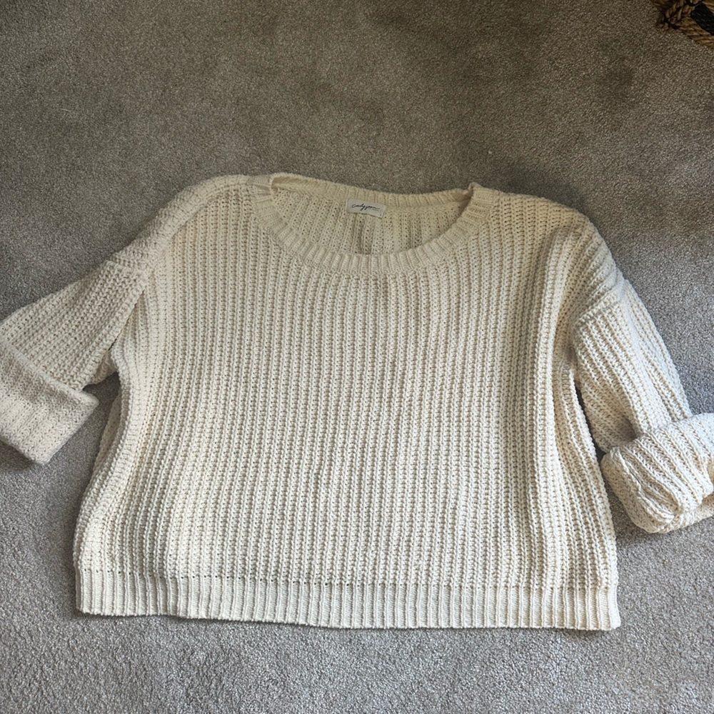 CJLA Cream Sweater